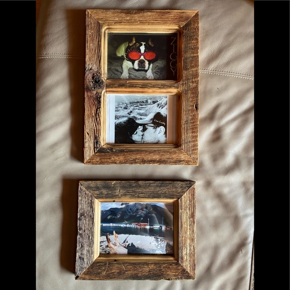 X2 Handmade barnwood frames - Picture 4 of 6